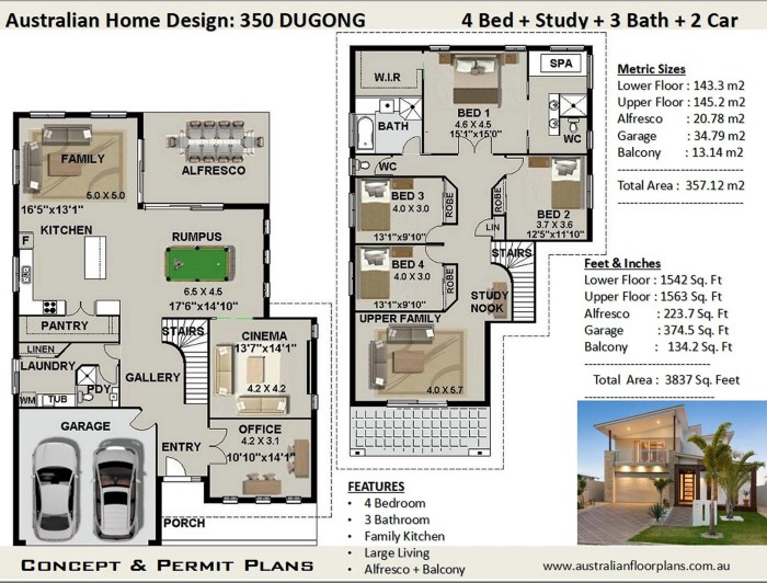 Desain kamar 2 lantai dalam 1 rumah